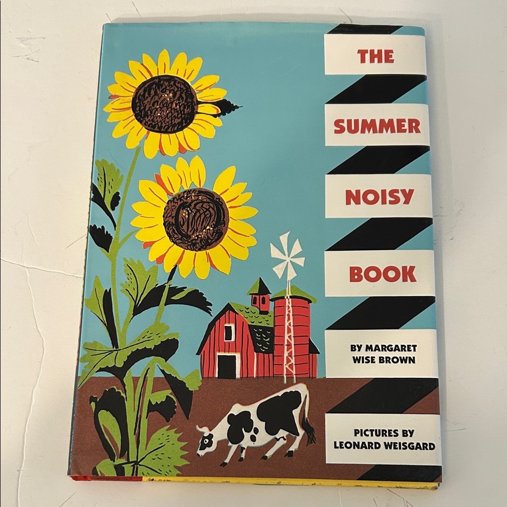 The Summer Noisy Book Children's Hardcover book Margaret wise brown